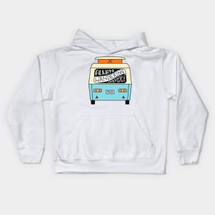 Always Wandering Never Lost Kids Hoodie